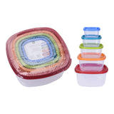 Pack De 2 Unidades - Set 5 Fiambreras Plástico, 911000140, Excellent Houseware