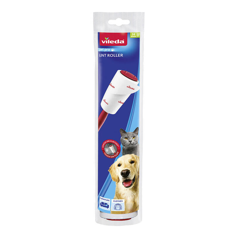 Pack De 2 Unidades - Sistema Rodillo Quitapelusas Pet Pro, 58 Hojas
