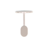 Pack De 2 Unidades - Soporte Armario Terminal Ovalado Blanco (2 Uds) Cintacor - Storplanet