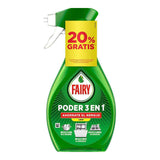 Pack De 2 Unidades - Spray Vajillas Sin Remojo Poder 3 En 1 500 Ml