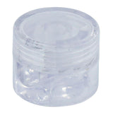 Pack De 2 Unidades - Sujetacables De Plástico, Redondo, Transparente, 5 Uds