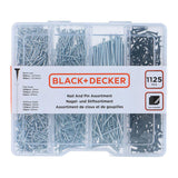 Pack De 2 Unidades - Surtido De Clavos 1125 Piezas Black+Decker