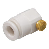 Pack De 2 Unidades - Tapón Final Para Sistema Nebulización De Polietileno ¼ Pulg Con Tobera