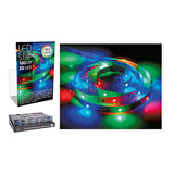 Pack De 2 Unidades - Tira De Led 1m 30 Leds A Pilas Multicolor