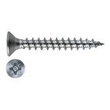 Pack De 2 Unidades - Tirafondo Din-7505-A, Cabeza Avellanada Pz2, Zincado Cr-3, 5,0 X 40 Mm, Caja 250 Uds