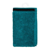 Pack De 2 Unidades - Toalla Baño Premium Color Verde Petrol 30x50cm