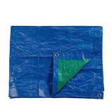Pack De 2 Unidades - Toldo Polietileno De Doble Cara Color Azul / Verde, Densidad 90 G / M², 2 X 3 M