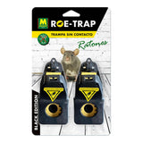 Pack De 2 Unidades - Trampa Para Ratones Black Edition 231699 Masso