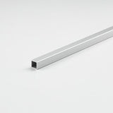 Pack De 2 Unidades - Tubo Cuadrado Aluminio Anodizado 1000 X 20 X 20 Mm