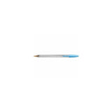 Pack De 20 Unidades Bic Cristal Fun Boligrafo De Bola - Punta Gruesa De 1.6mm - Tinta Con Base De Aceite - Color Azul Turquesa
