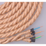 Pack De 20 Unidades - Cable De Cuerda De Yute Trenzado 3 G 0,75mm 20m Euro/M