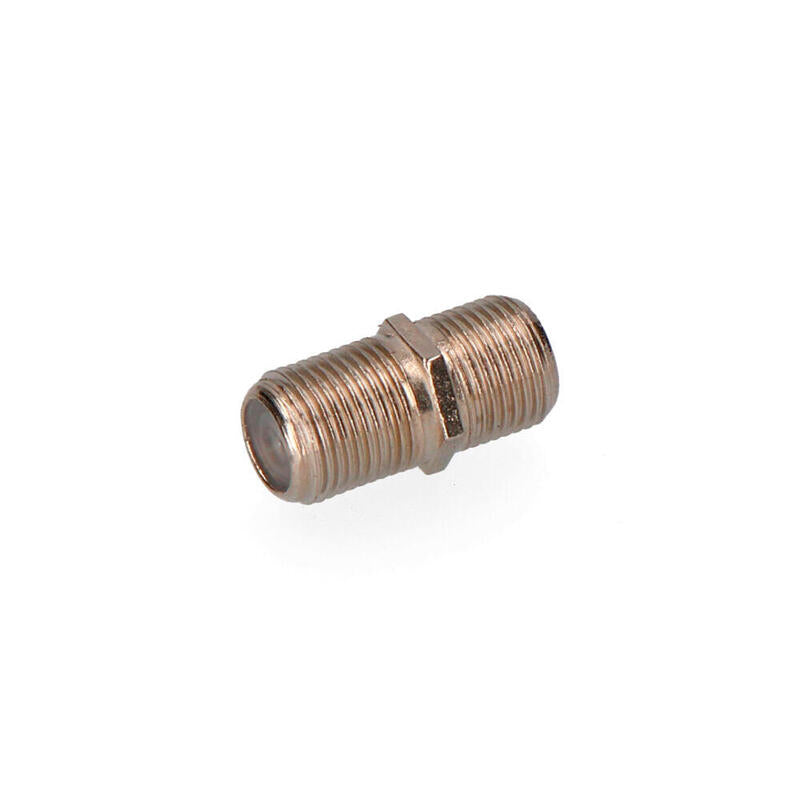 Pack De 20 Unidades - Conector Empalmador "F" Macho-Macho Parabólica Retractilado