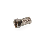 Pack De 20 Unidades - Conector "F" Macho Parabolica Metalico. Calidad Supra Edm