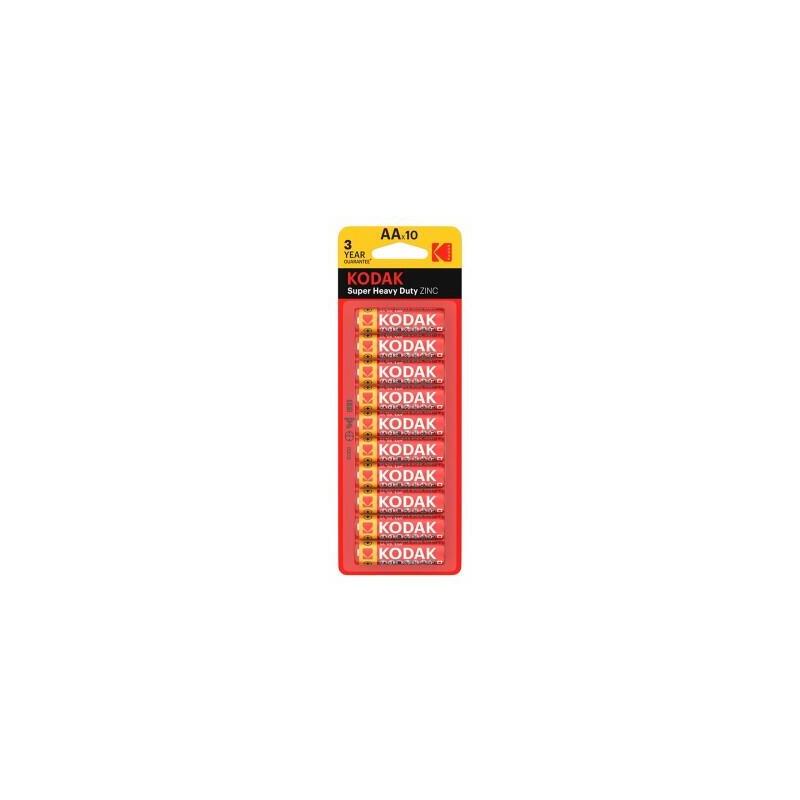 Pack De 20 Unidades Kodak Extra Heavy-Duty Pila Salina Aa R6 Blister*10 20 Uds