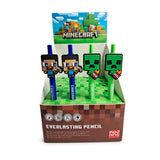 Pack De 20 Unidades - Lapiz Eterno Minecraft Surtido