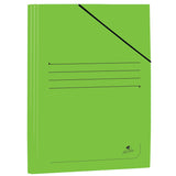 Pack De 20 Unidades Mariola Carpeta De Carton Plastificado Folio 500gr/M2 - Medidas 34x25cm - Cierre Con Goma Elastica