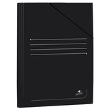 Pack De 20 Unidades Mariola Carpeta De Carton Plastificado Folio 500gr/M2 - Medidas 34x25cm - Cierre Con Goma Elastica