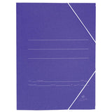 Pack De 20 Unidades Mariola Carpeta De Carton Sencilla Folio 500gr/M2 - Medidas 34x25x1cm - Cierre Con Goma Elastica -