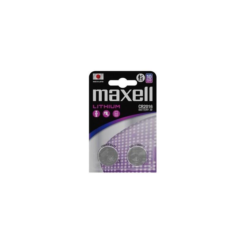 Pack De 20 Unidades Maxell Pila Boton Litio Cr2016 3v Blister*2
