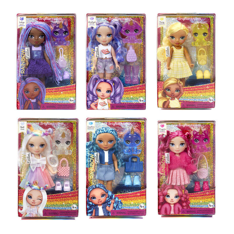 Pack De 20 Unidades  Muñeca Littles Rainbow High 15cm Surtido