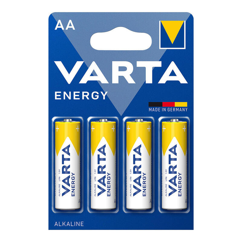 Pack De 20 Unidades - Pila Varta Aa - Lr06 "Energy Value Pack" (Blister 4 Unid.) Ø14,5x50,5mm