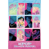 Pack De 20 Unidades - Poster Luz Y Oscuridad Kpop Demon Hunters