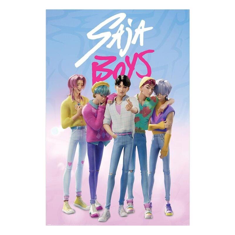 Pack De 20 Unidades - Poster Saja Boys Kpop Demon Hunters