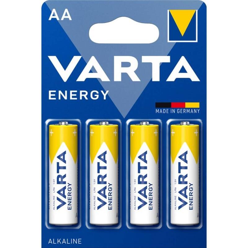 Pack De 20 Unidades Varta Energy Pila Alcalina Aa Lr6 Blister*4 20 Uds