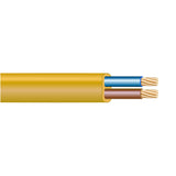Pack De 200 Unidades - Manguera Plana 2x0,75mm Dorada Flexible H05 Vv-F (Audio) Euro/Mts