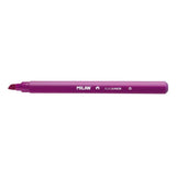 Pack De 22 Unidades Milan Junior Marcador Fluorescente - Punta Biselada 1 - 4mm - Rosa
