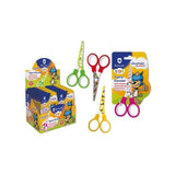 Pack De 24 Unidades Bismark Kids Deco Tijera Escolar 13cm - Acero De Aleacion Extra - Hojas Decoradas - Mangos En