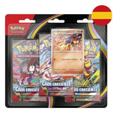Pack De 24 Unidades - Blister 3 Sobres Cartas Caos Creciente Megaevolucion Pokemon Español