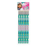 Pack De 24 Unidades - Blister 6 Lapices La Casa De Muñecas De Gabby