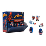 Pack De 24 Unidades - Huevo Sorpresa Spiderman Marvel Surtido