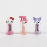 Pack De 24 Unidades - Sacapuntas Contenedor Hello Kitty And Friends Surtido