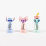 Pack De 24 Unidades - Sacapuntas Contenedor Stitch Disney Surtido