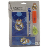 Pack De 24 Unidades - Set Papeleria Real Madrid 5pzs