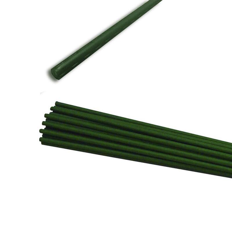 Pack De 24 Unidades - Tutor De Plástico Verde Para Plantas Ø1,1 X 150 Cm