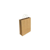 Pack De 25 Unidades Bismark Bolsa De Papel Kraft - Medidas 32x10x24cm - Marron