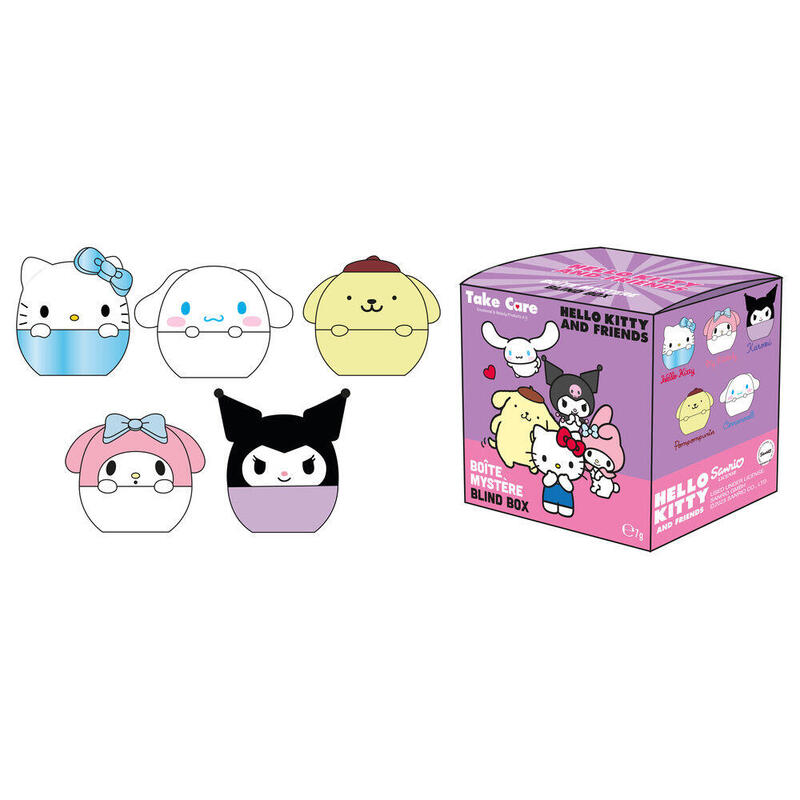 Pack De 25 Unidades - Blind Box Mystery Balsamo Labial Hello Kitty And Friends Surtido