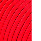 Pack De 25 Unidades - Carrete Cable Cordón Tubular H03vv-F 2 X 0,75 Mm² Rojo, 25 M