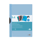Pack De 25 Unidades - Carpeta Dossier Pinza Lateral Pp Din A 4 Azul Celeste