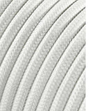 Pack De 25 Unidades - Carrete Cable Cordón Tubular H03vv-F 2 X 0,75 Mm² Blanco, 25 M