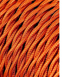 Pack De 25 Unidades - Carrete Cable Textil Trenzado H03vv-F 2 X 0,75 Mm² Oro, 25 M