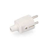 Pack De 25 Unidades - Clavija De Goma 10/16a 250v T/Tl Ip44 4,8mm Blanca (Retractilada) Edm