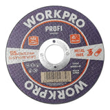 Pack De 25 Unidades - Disco De Corte Metal E Inox T41, Profi, Ø115 X 1,0 X 22,2 Mm