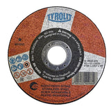 Pack De 25 Unidades - Disco De Corte Plano 41c Ø115x1x22,23 A60r-Bfb Tyrolit