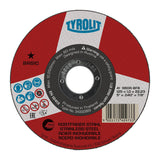 Pack De 25 Unidades - Disco De Corte Plano 41c Ø125x1x22,23 A60r-Bfb Tyrolit