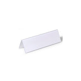 Pack De 25 Unidades Durable Portanombres De Mesa 61x210mm Transparente