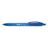 Pack De 25 Unidades Milan P07 Dry-Gel Boligrafo De Gel Retractil - Punta 0.7mm - Secado Rapido - Color Azul